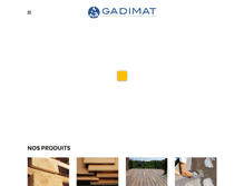 Tablet Screenshot of gadimat.com
